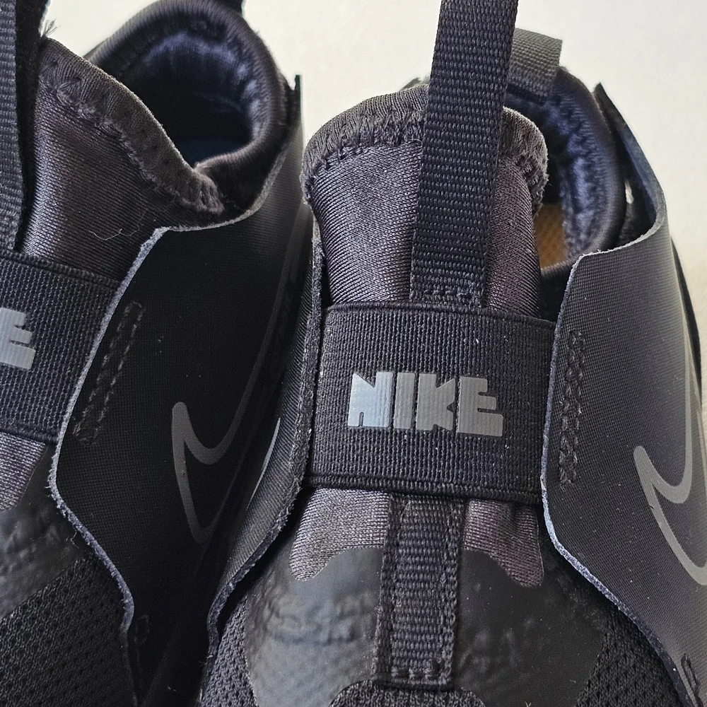 Nike Flex Runner 2 Toddler 10C Black Slip-On Sneakers DJ6039-001 Lightweight - Picture 4 of 13